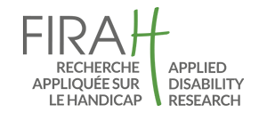 Logo de la Fondation internationale de recherche appliquée sur le handicap.